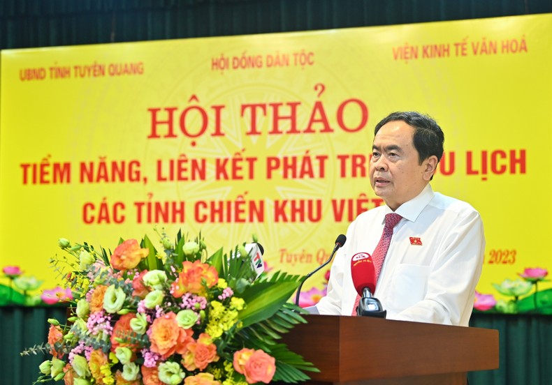  Phó Chủ tịch Thường trực Quốc hội Trần Thanh Mẫn phát biểu chỉ đạo Hội thảo